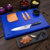 Picture of Hygiplas Thick High Density Blue Chopping Board Standard 450x300x25mm - J036