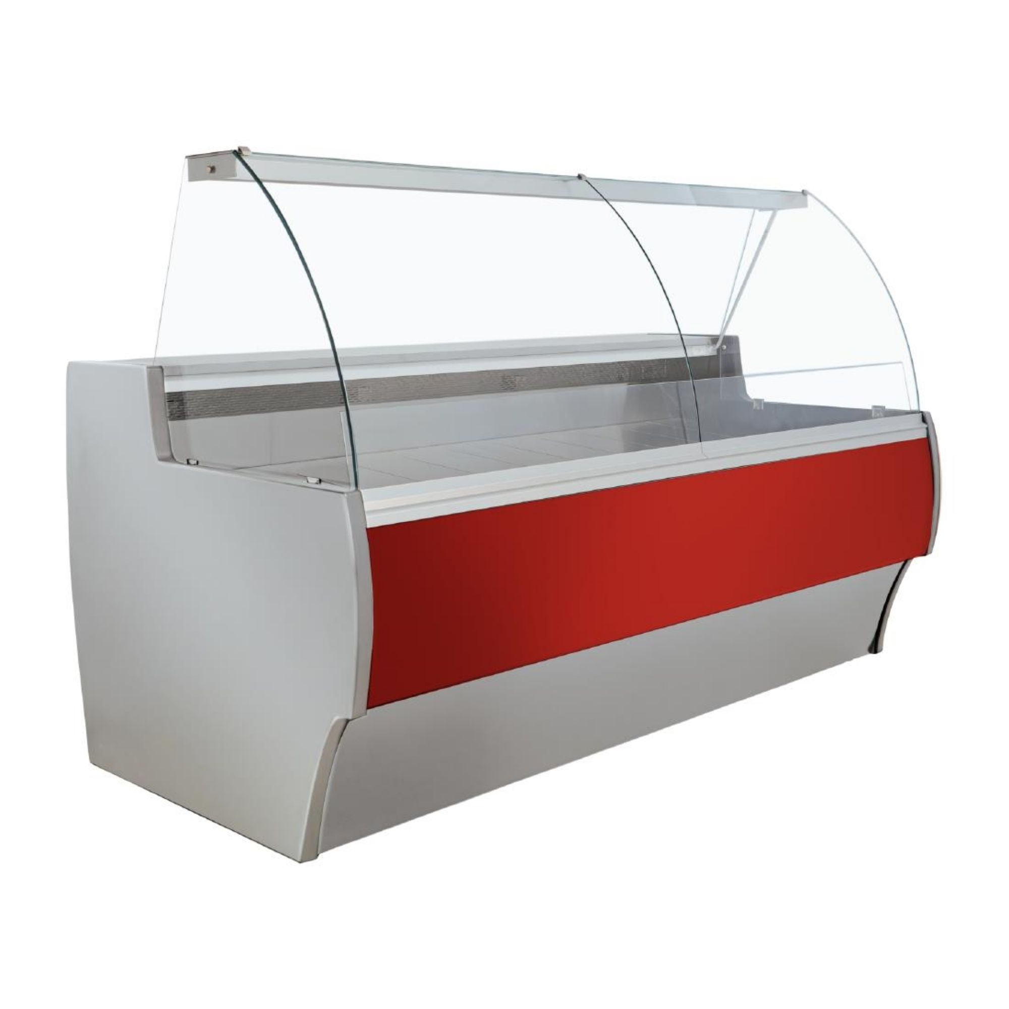 Picture of Zoin Barkly Serve Over Counter White with Red Trim 2500mm - HZ876-250