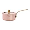 Picture of De Buyer Inocuivre Mini Sauce Pan with Lid Brass 9cm - HZ643