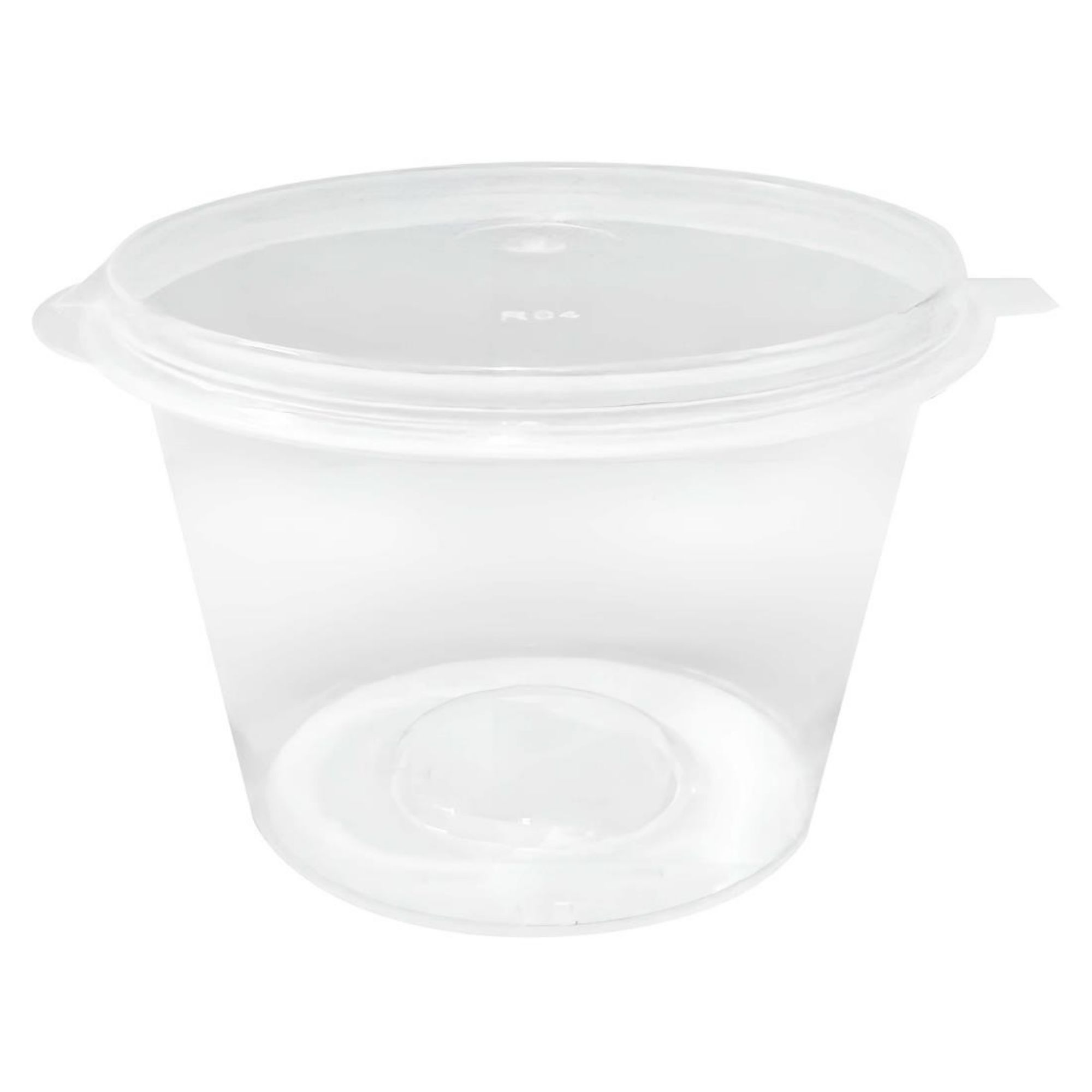 Picture of Fiesta Recyclable Portion Pots with Lids 100ml (50 Pack) - HZ578