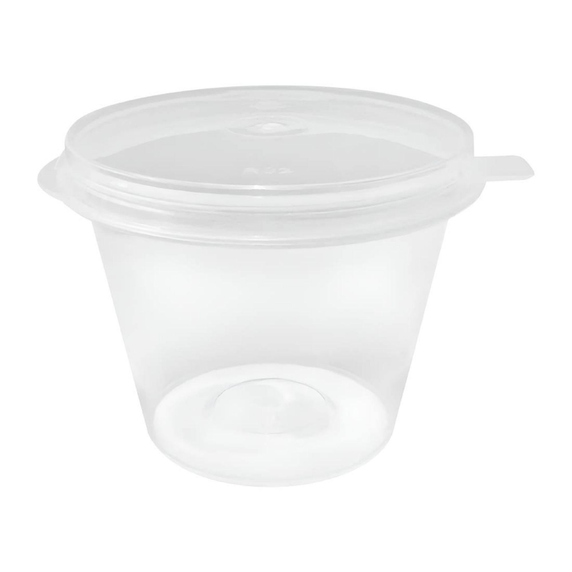 Picture of Fiesta Recyclable Portion Pots with Lids 50ml (50 Pack) - HZ577