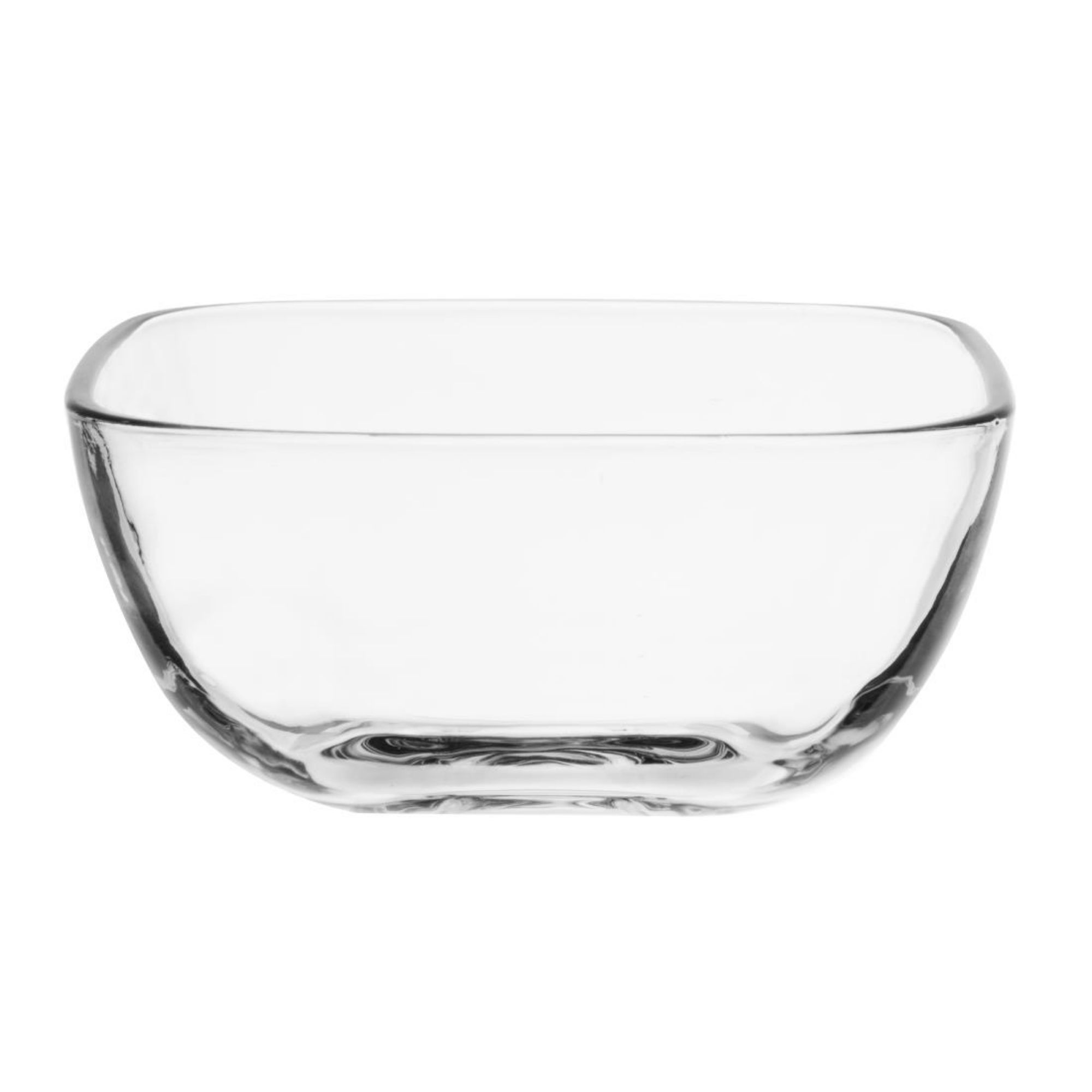 Picture of Olympia Square Glass Low Snack Bowls (6 Pack) - HZ335