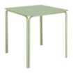Picture of Bolero Adeline Steel Square Table 700mm Light Green - HZ357