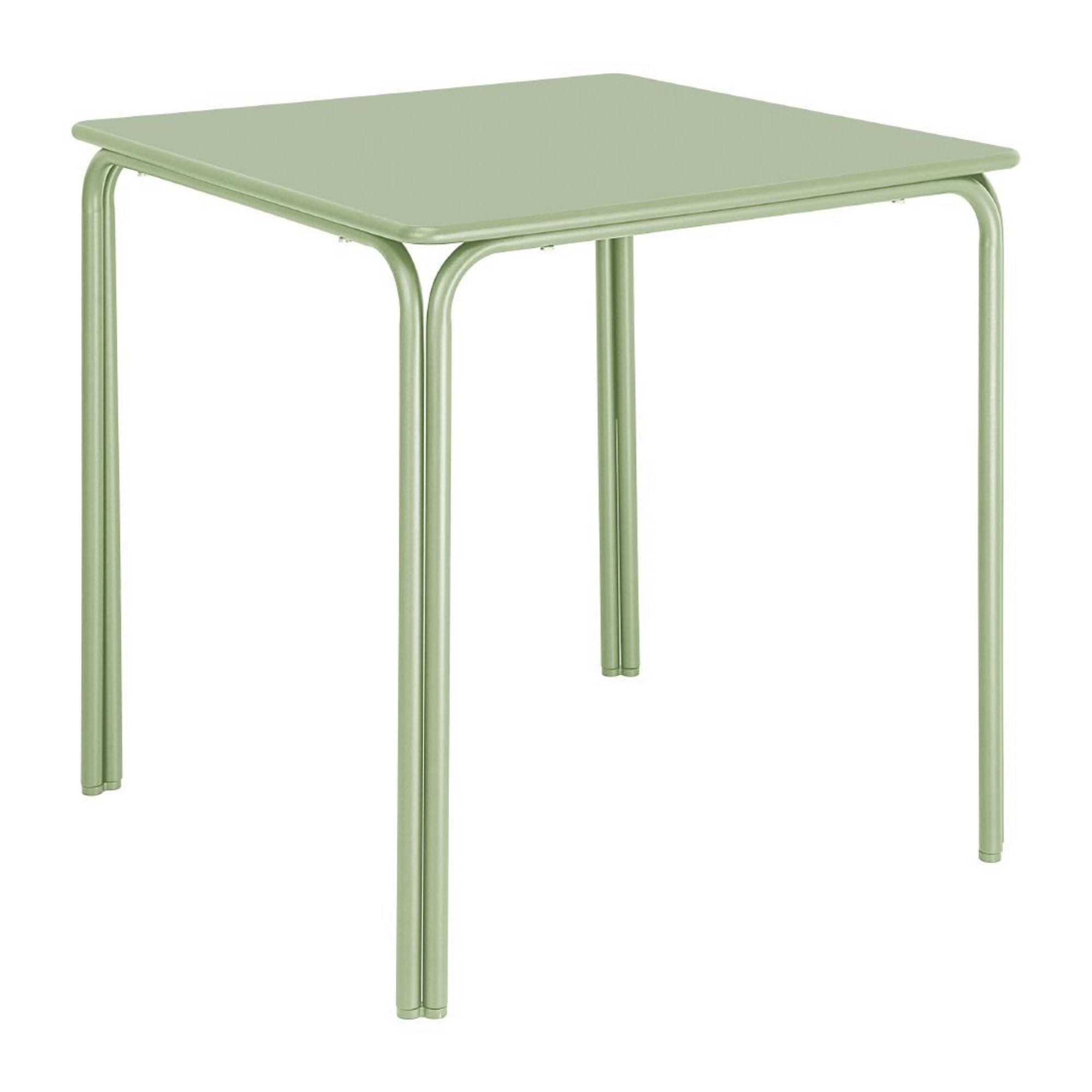 Picture of Bolero Adeline Steel Square Table 700mm Light Green - HZ357