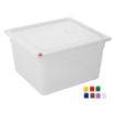 Picture of Hygiplas Click PP GN Container 2/3 with Lid & 7 Colour Clips 200mm 16.1Ltr (Set 4) - HZ352