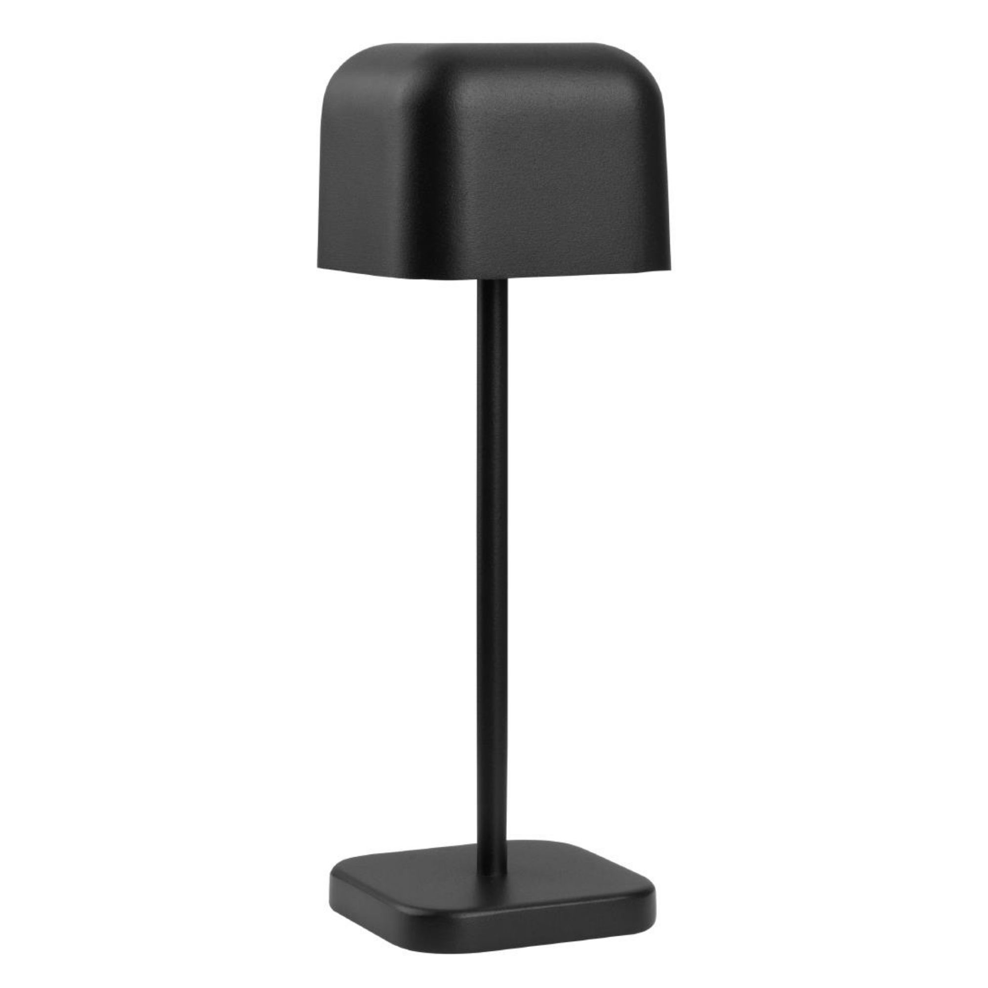 Picture of Olympia Lucca Table Lamp Squared Dome Black 200mm - HZ204