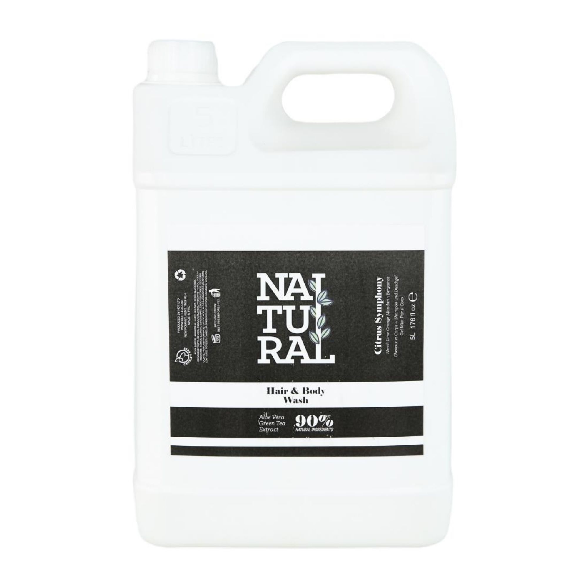 Picture of Hotel Complimentary Taylor of London 90% Natural Hair & Body Wash 5Ltr Refill - HZ025