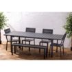 Picture of Bolero Valletta Grey Slatted Benches (2 Pack) - HZ024