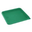 Picture of Hygiplas Square Food Storage Container Lid Green Large - HY415