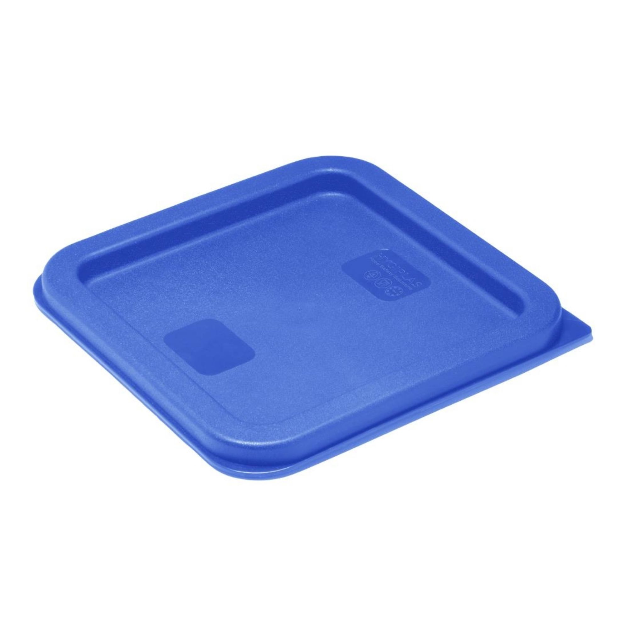 Picture of Hygiplas Square Food Storage Container Lid Blue Small - HY410