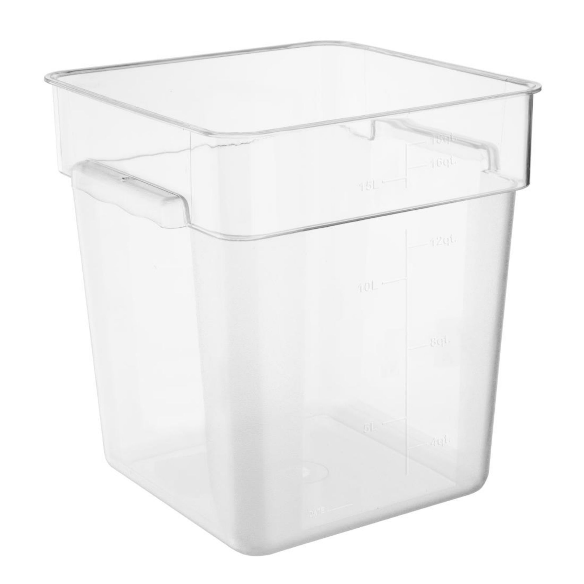 Picture of Hygiplas Polycarbonate Square Storage Container 15Ltr - HY405