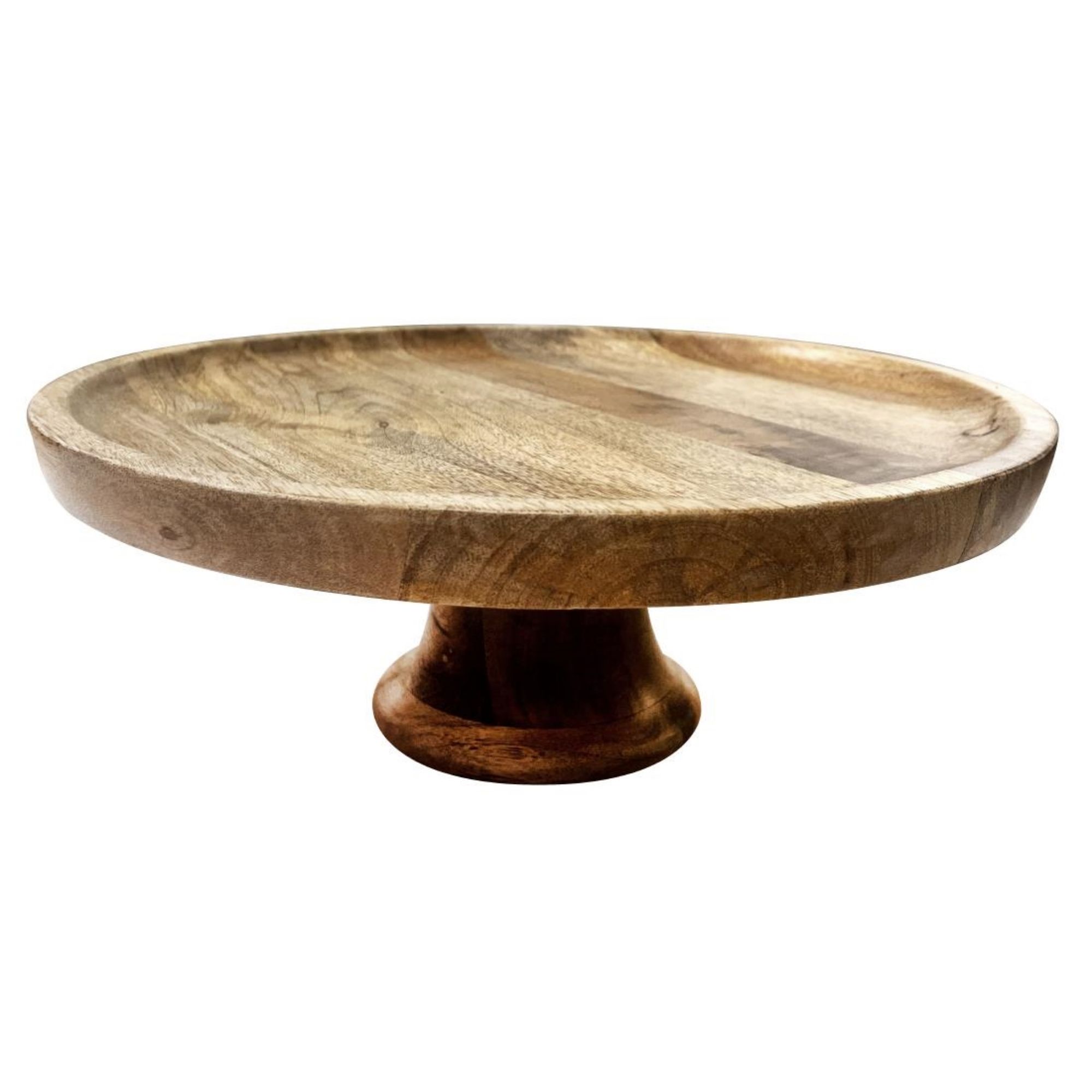 Picture of Olympia Cake Stand Mango Wood 330x120mm - HY757