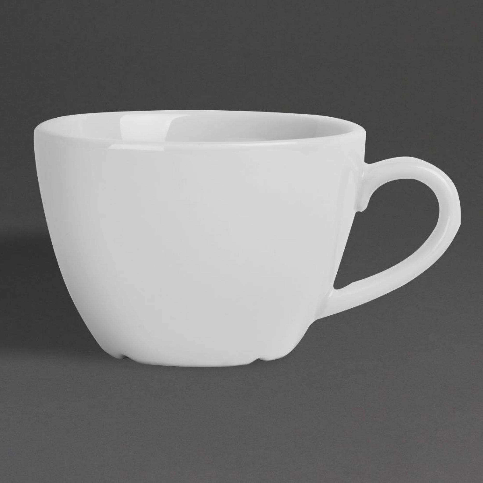 Picture of Olympia Whiteware Flat White Cups 170ml (12 Pack) - HY539
