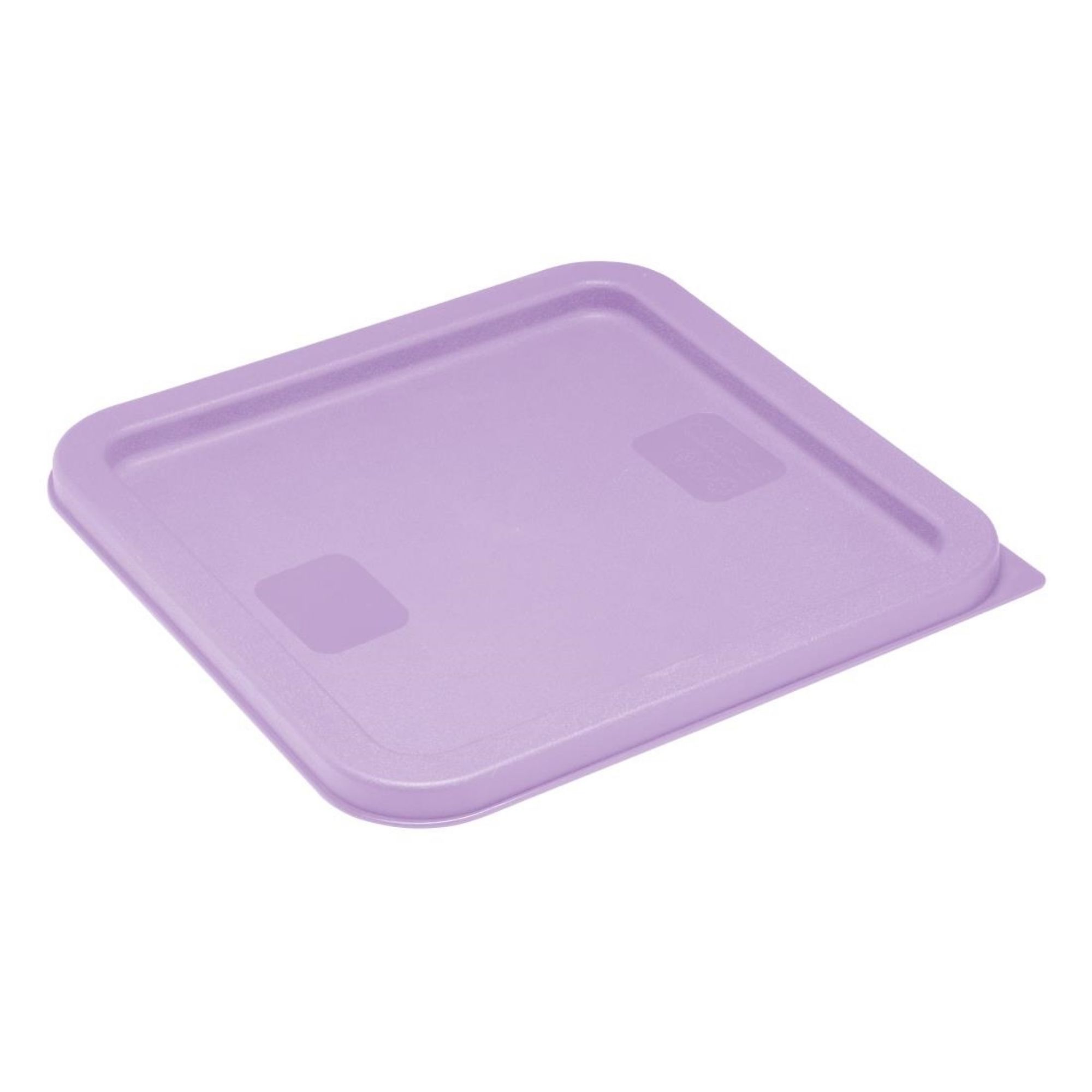 Picture of Hygiplas Square Food Storage Container Lid Purple Medium - HY426