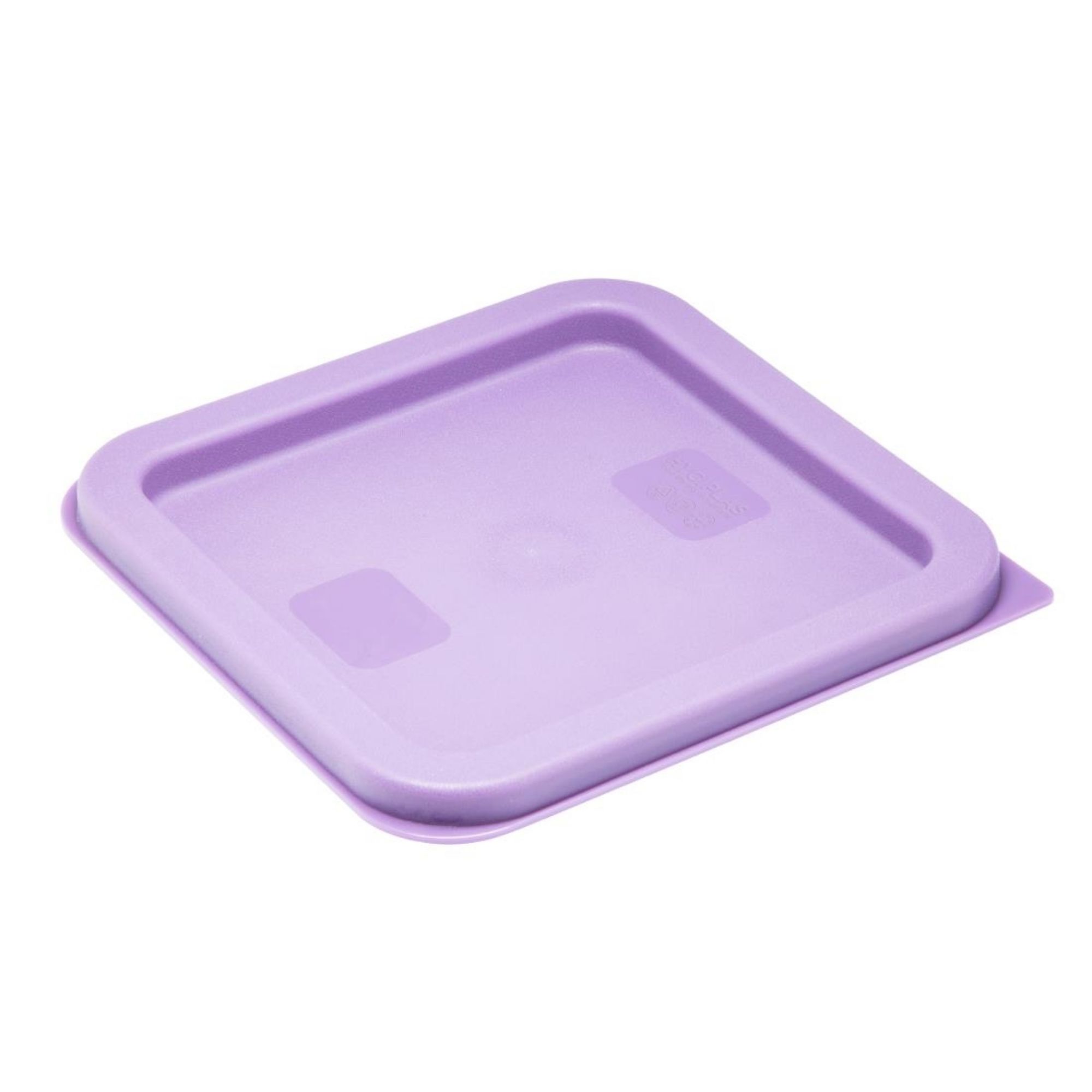Picture of Hygiplas Square Food Storage Container Lid Purple Small - HY425
