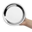 Picture of Olympia Round Stainless Steel Tip Tray 150mm - HY109