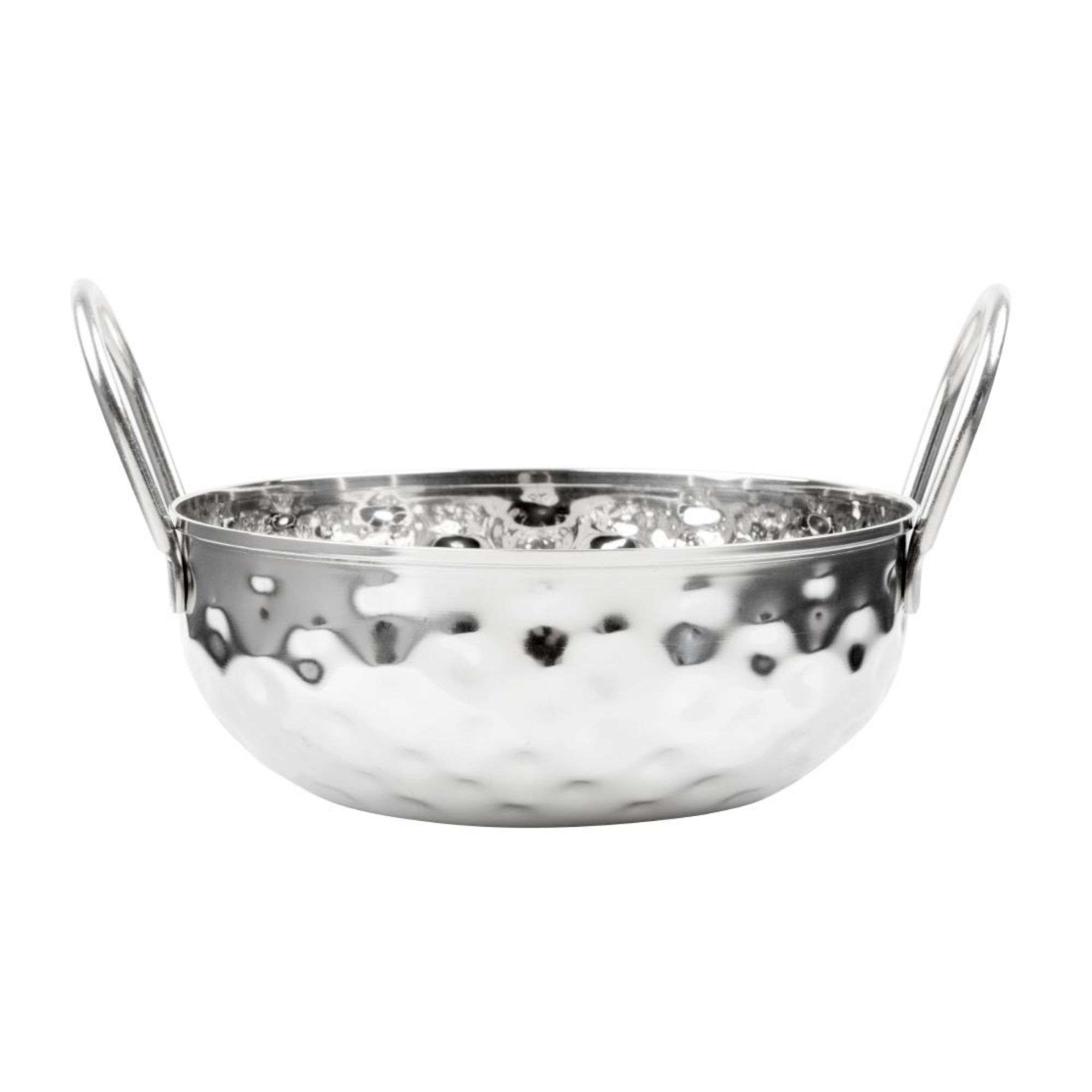 Picture of Olympia Table Presentation Hammered Kadai Dish Stainless Steel 150mm - HY105