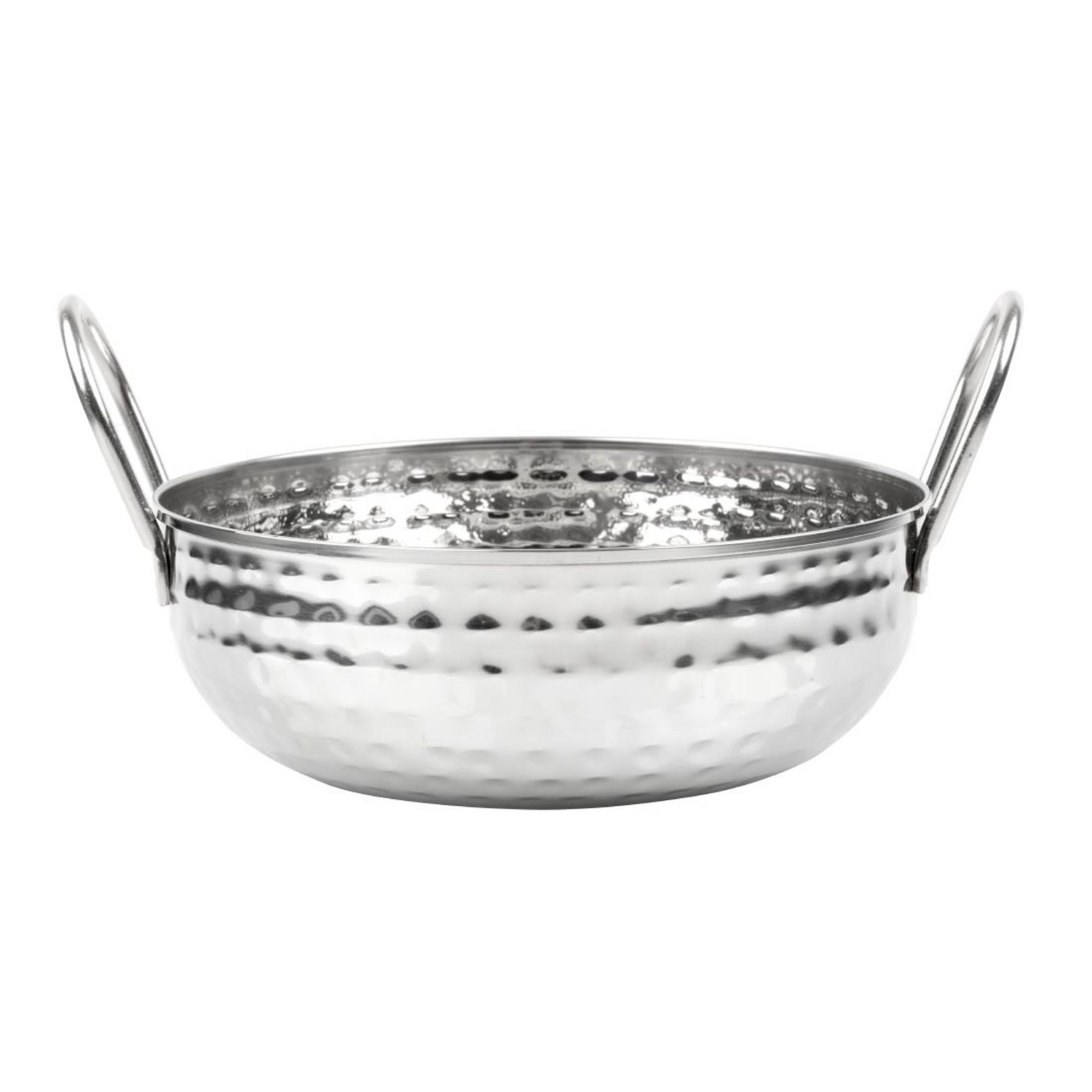 Picture of Olympia Table Presentation Hammered Kadai Dish Stainless Steel 170mm - HY106