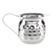 Picture of Olympia Hammered Stainless Steel Mini Milk Jug 78ml (6 Pack) - HY117