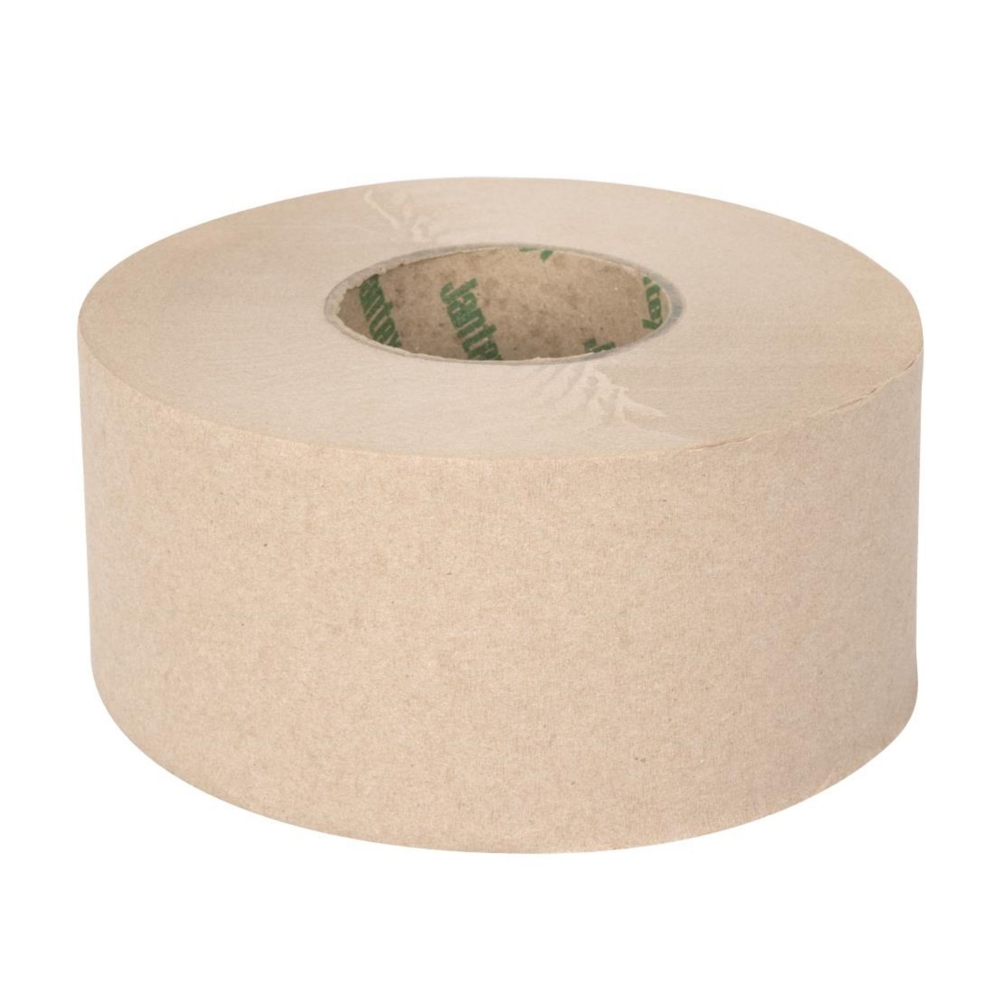 Picture of Jantex Green 100% Recycled Mini Jumbo Roll Refill 2ply - 150m (12 Pack) - HX939