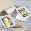 Picture of Fiesta Compostable Bagasse Food Container Bases 500ml (100 Pack) - HW033