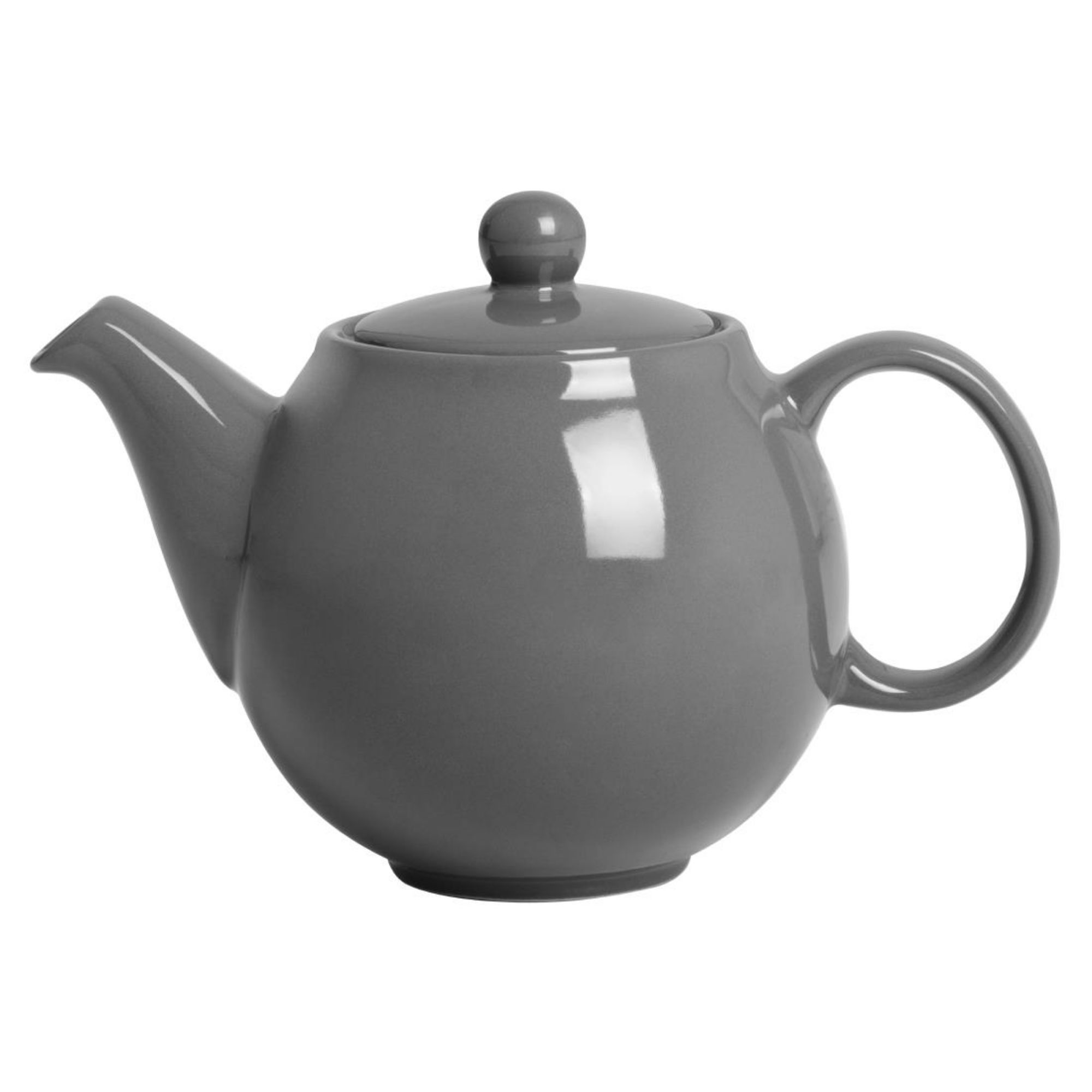 Picture of Olympia Café Teapot Charcoal 450ml (2 Pack) - HX797