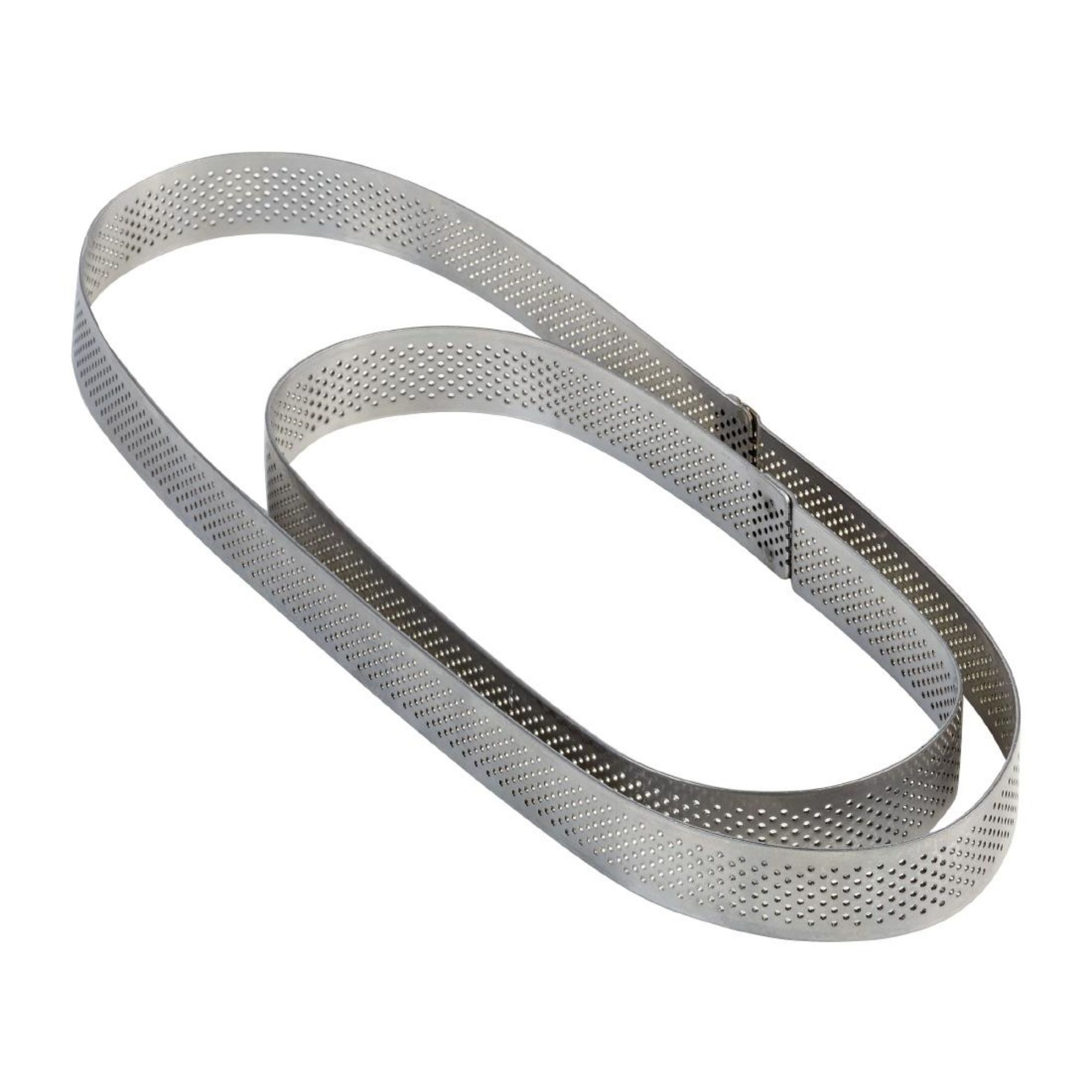 Picture of Pavoni Oval Stainless Steel Mould 290x90x35mm - HX562