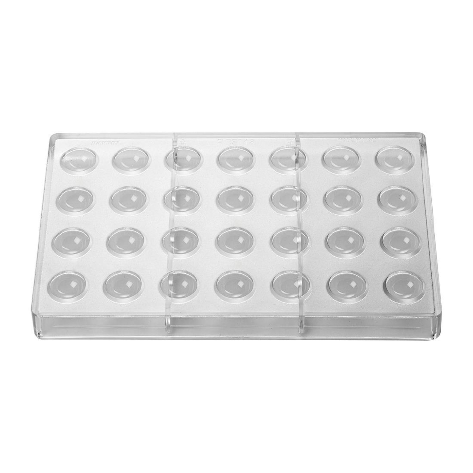 Picture of Pavoni 25x12mm Hemisphere Mould 275x175mm - HX543