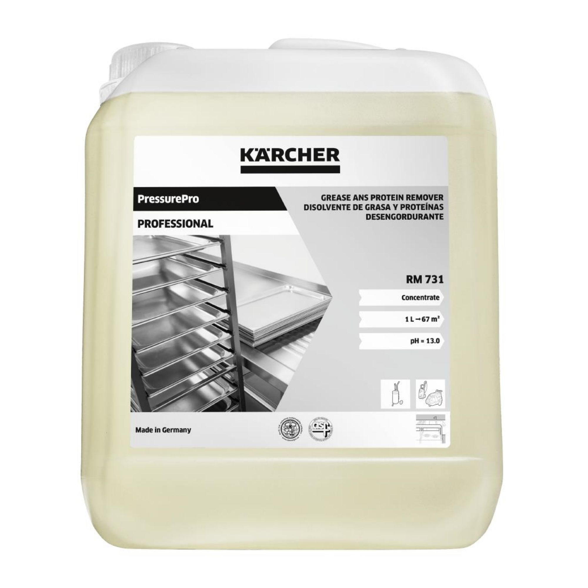 Picture of Karcher PressurePro Grease and Protein Remover RM 731 - 5Ltr - HX440