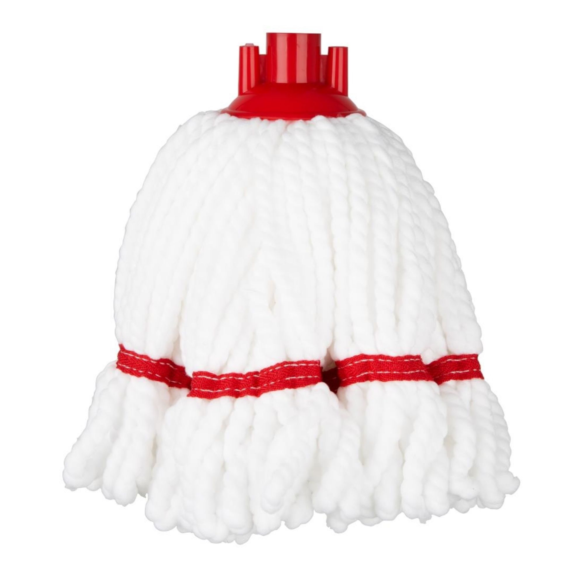 Picture of Jantex Microfibre Mop Head Red Stripe 150g - HX249