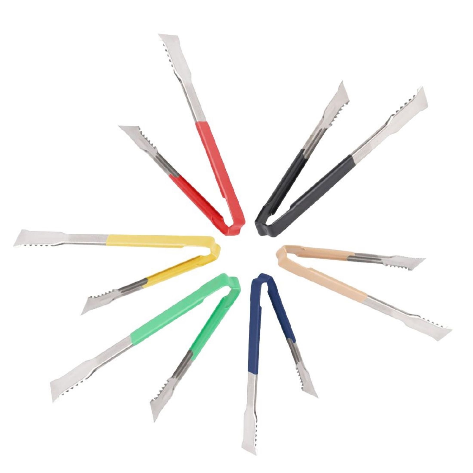 Picture of Vollrath Versagrip Tongs Multi-Coloured Set 12" - HW998