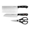 Picture of Wüsthof Gourmet Asian Knife Set (Santoku, Chinese Chef's Knife, Kitchen Shears) (3 Pack) - HW974