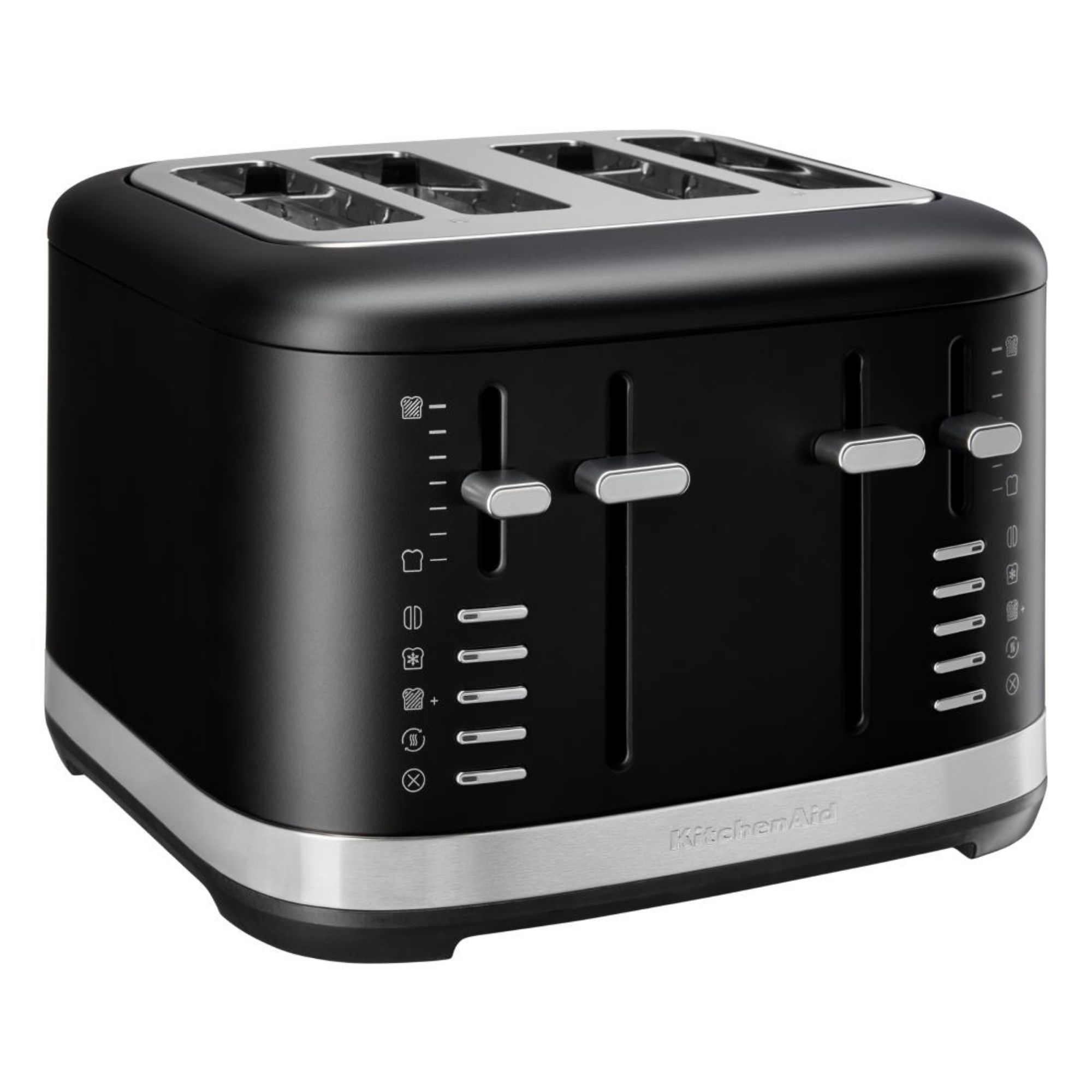 Picture of KitchenAid 4 Slot Manual Toaster Matte Black - HW787