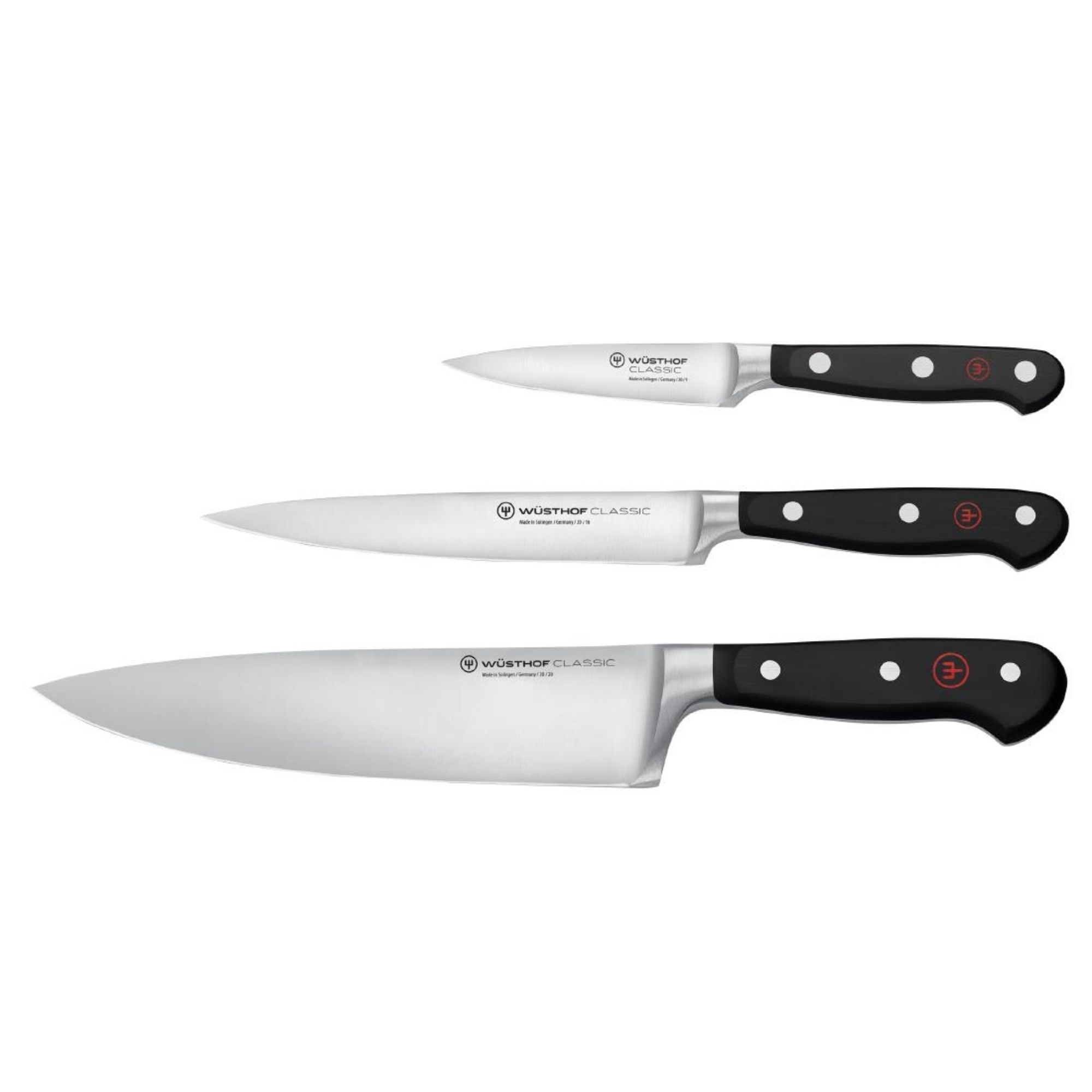 Picture of Wüsthof Classic Knife Set (Chef's, Utility, Paring) (3 Pack) - HW970
