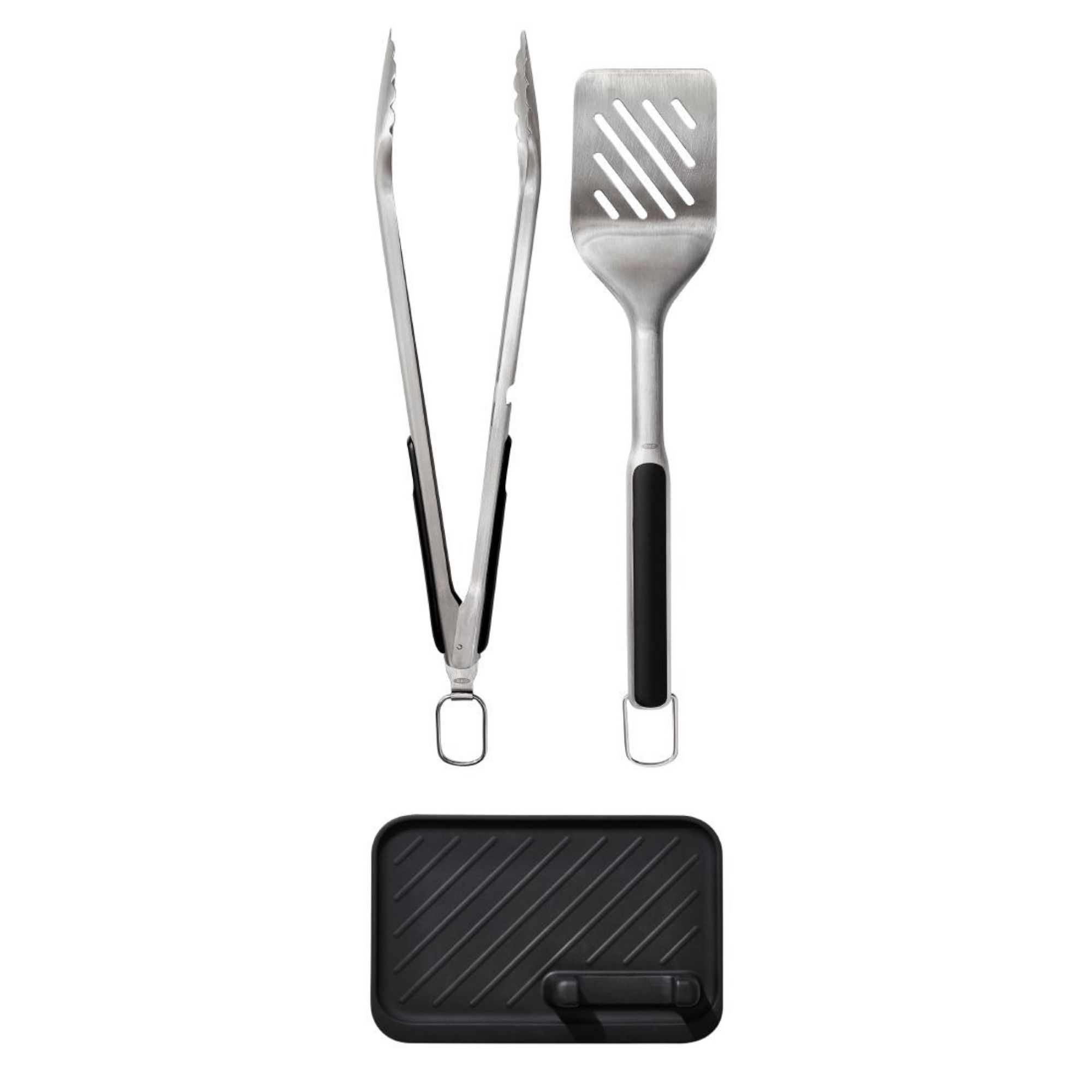 Picture of Oxo GG Grilling Set- Turner, Tongs & Tool Rest (3 Pack) - HW664