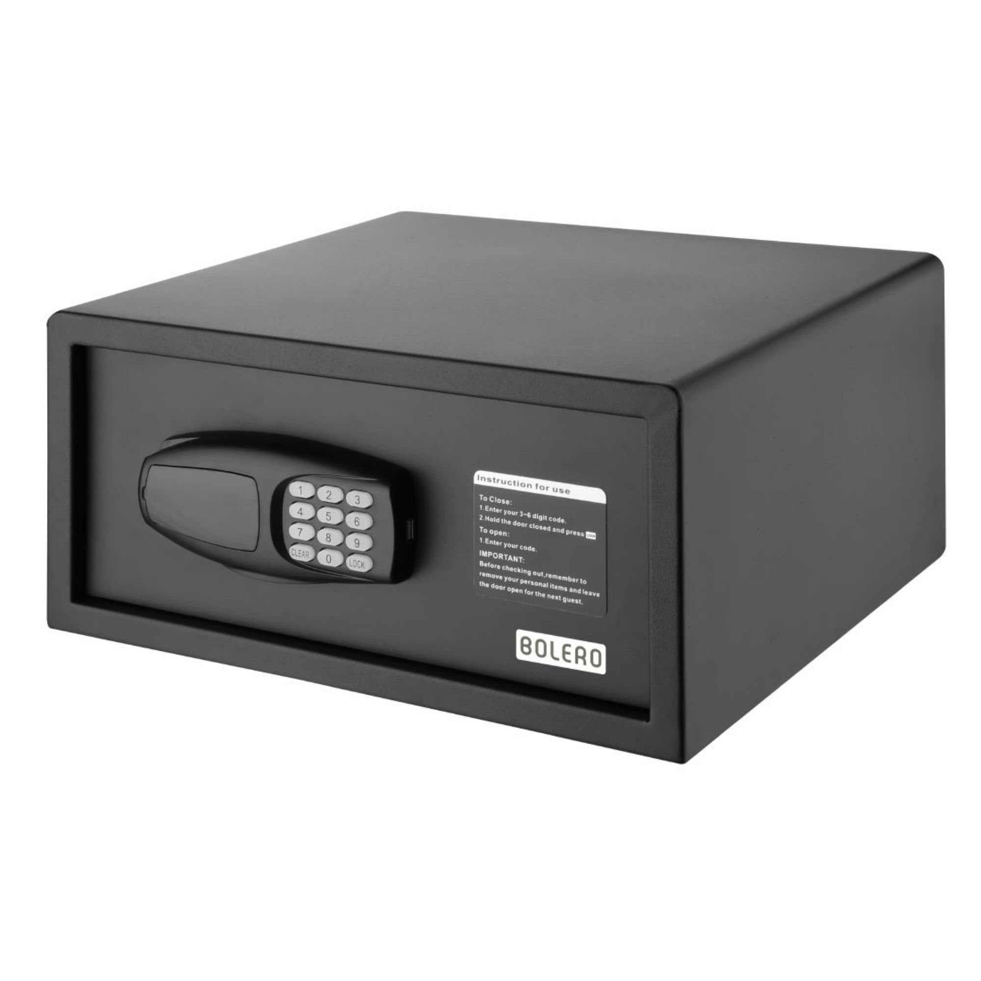 Picture of Bolero Hotel Laptop Safe - HW296