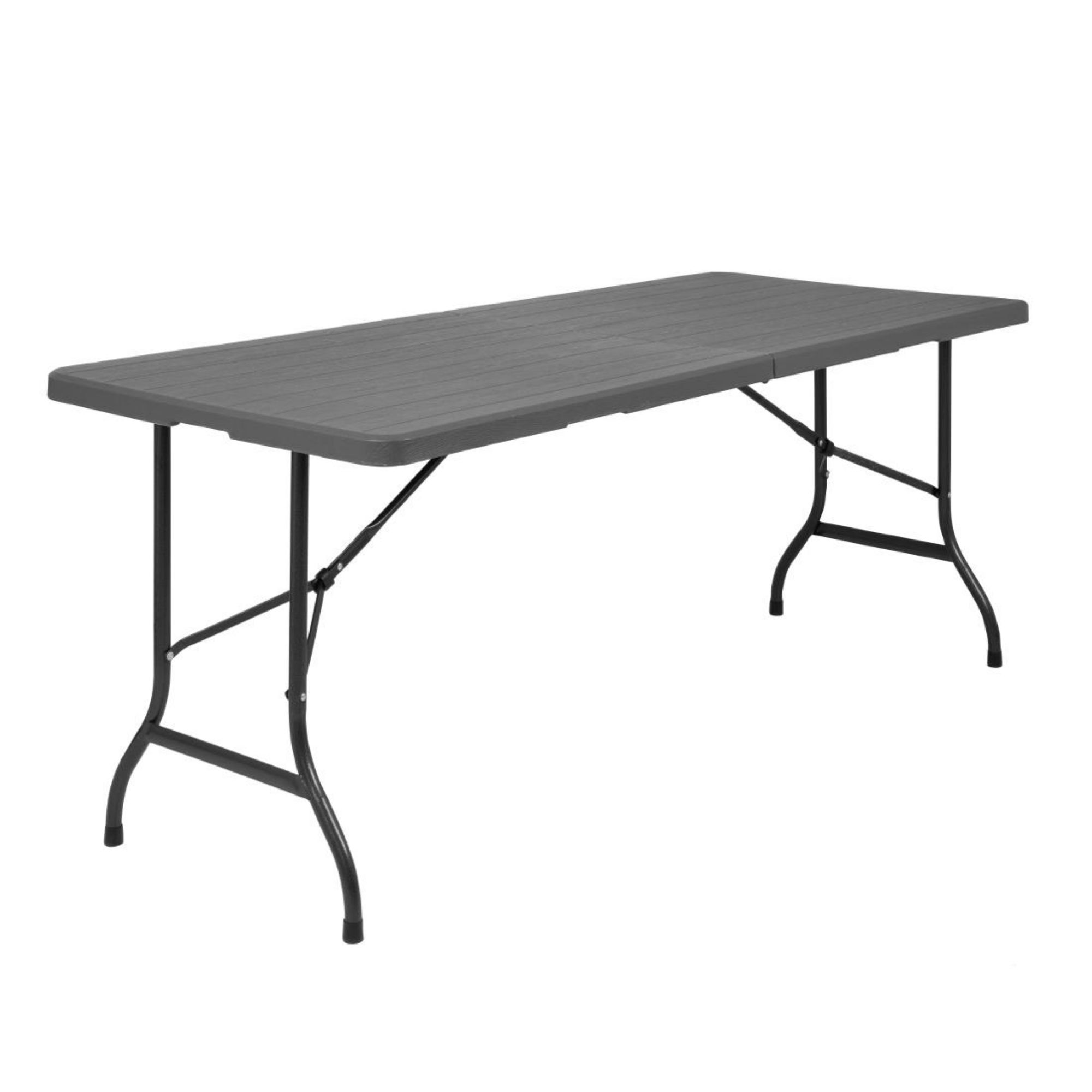 Picture of Bolero Wood-Effect Rectangular Centre Folding Table 6ft - HW299