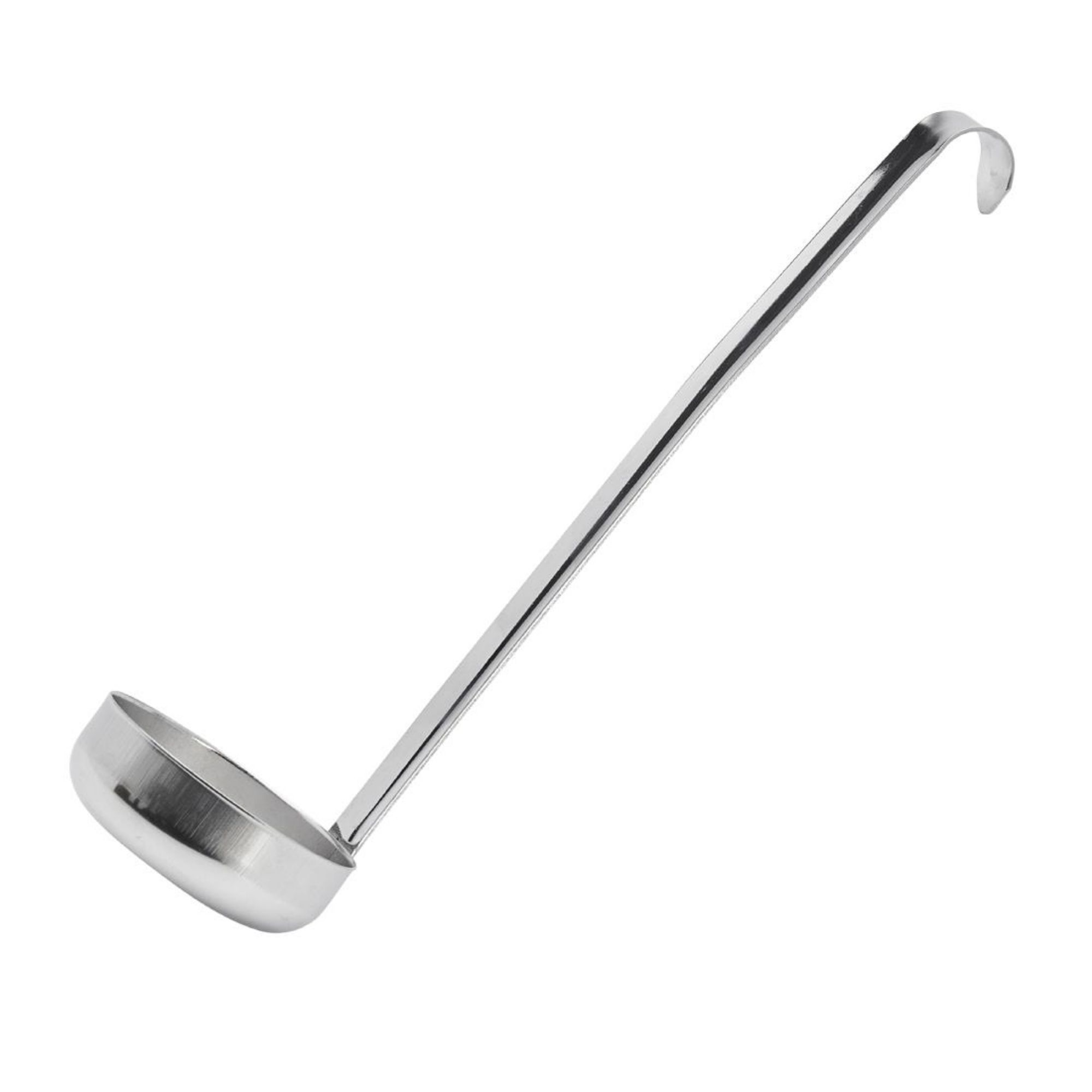 Picture of De Buyer Flat Bottom Pizza Sauce Ladle 85x320mm - HW040