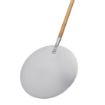 Picture of De Buyer Aluminium Pizza Peel Wooden Handle 400mm - HW072