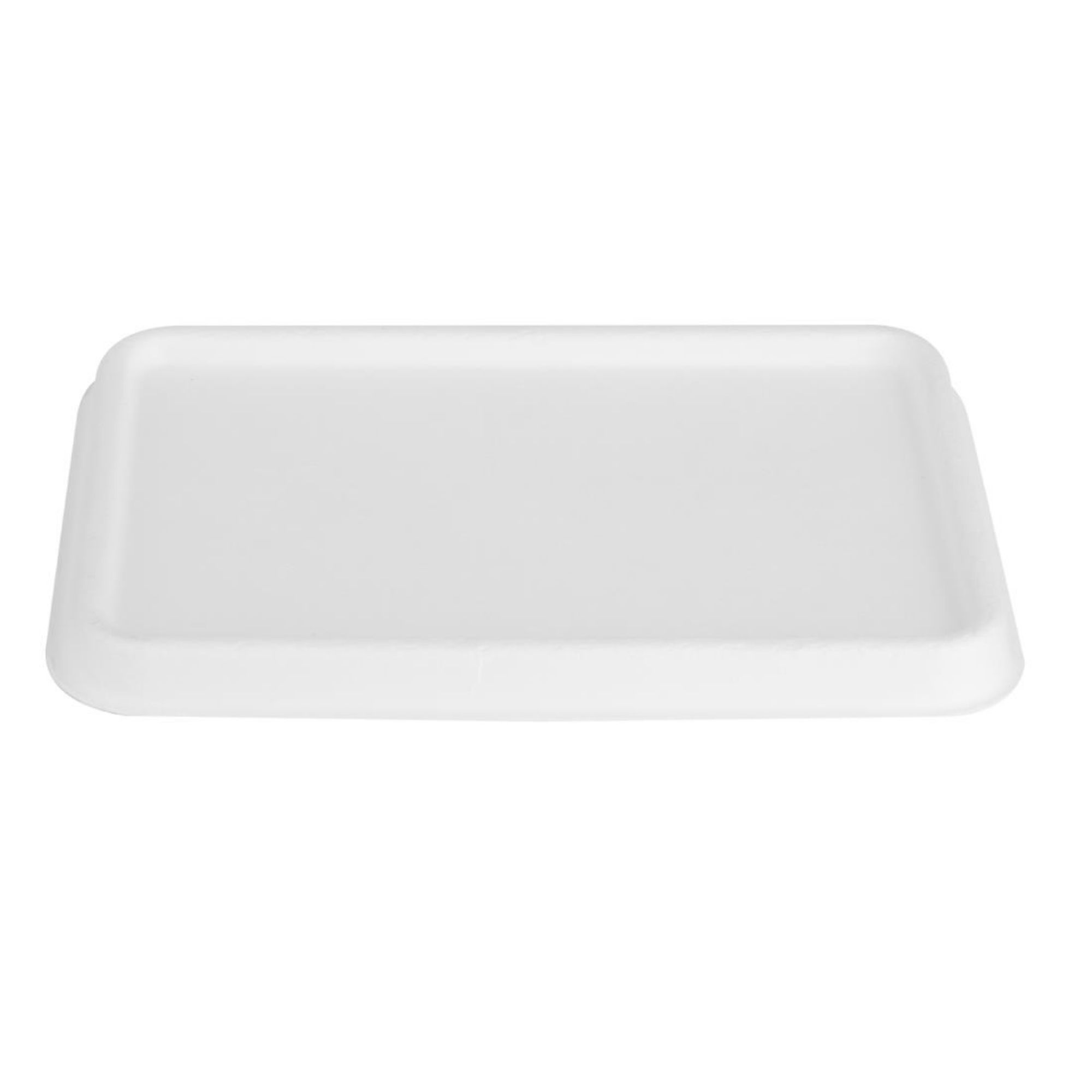 Picture of Fiesta Compostable Bagasse Lids for Bagasse Container Bases (100 Pack) - HW037