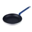 Picture of Hygiplas Aluminium Non-stick Teflon Platinum Plus Frying Pan with Blue Handle 28cm - HT972