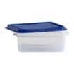 Picture of Wham Studio Rectangle Food Box Clear/Blue 1Ltr - HT768
