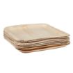 Picture of Fiesta Compostable Palm Leaf Plates Square 250mm (100 pack) - HT875