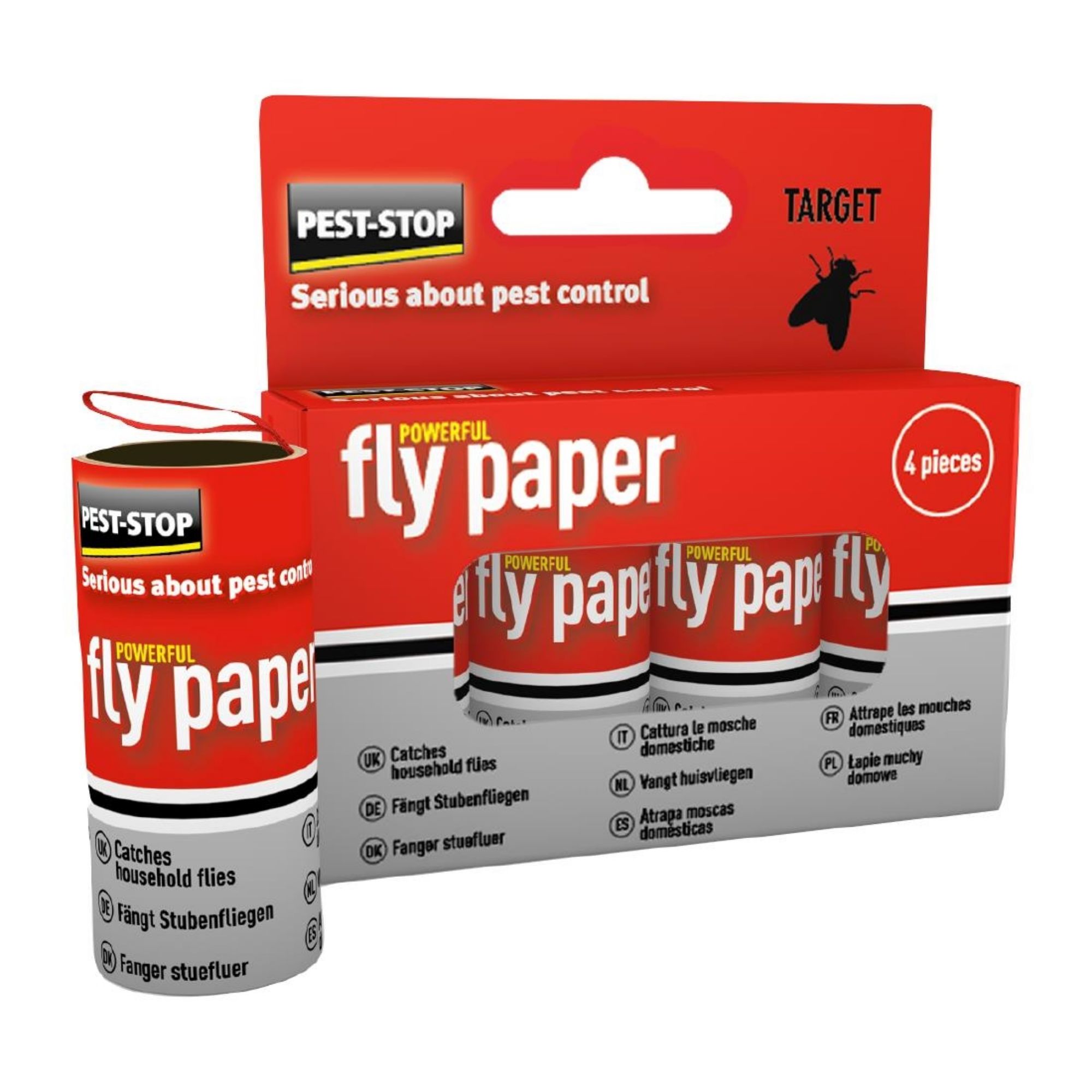 Picture of Pest-Stop Fly Paper (4 Pack) - HS973