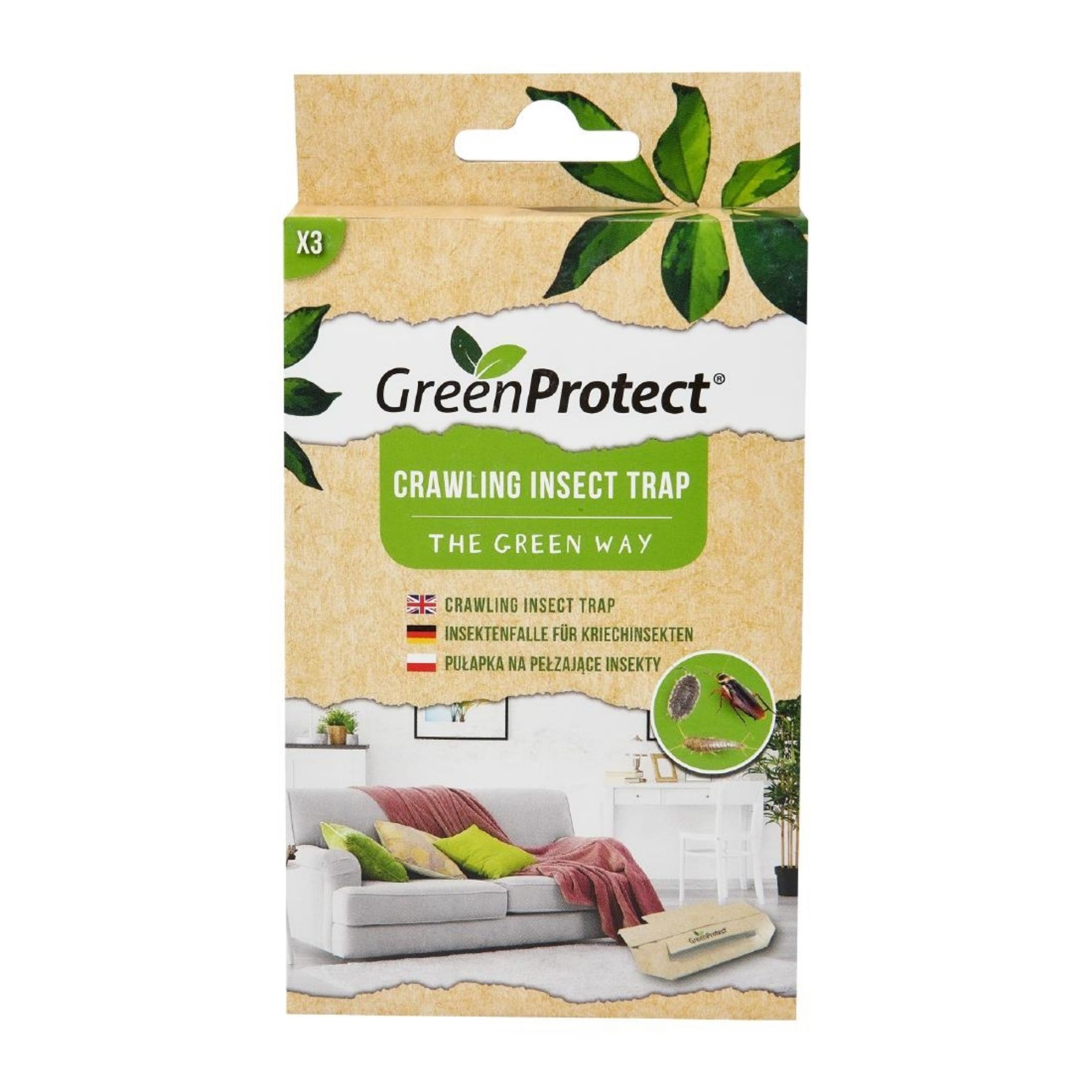 Picture of Green Protect Crawling Insect Trap (3 pack) - HS968