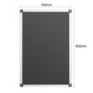 Picture of Olympia Black Magnetic Board 400x600mm - HS806