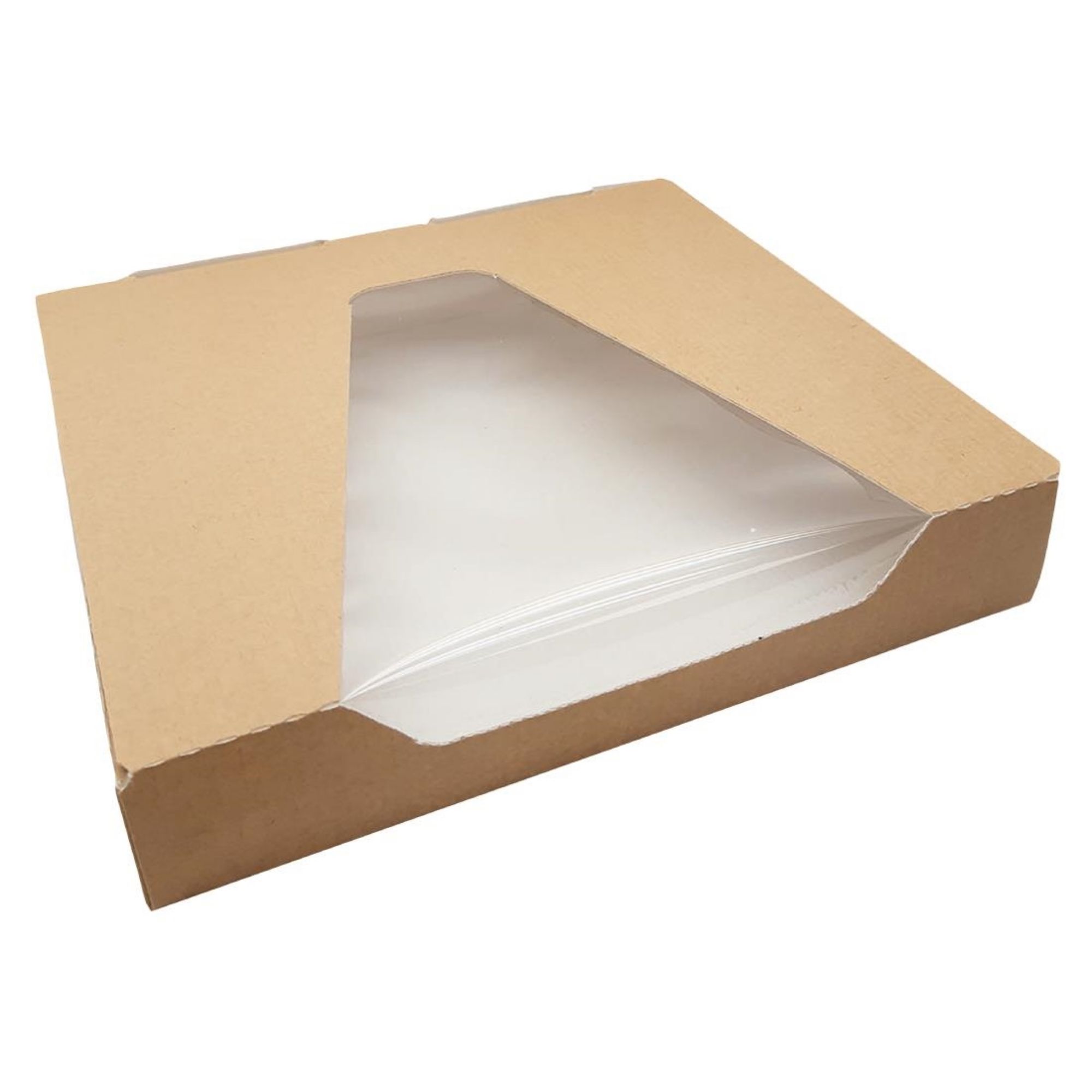 Picture of Huhtamaki Taste Quarter Pizza Box with Window and Vents (325 Pack) - HP958