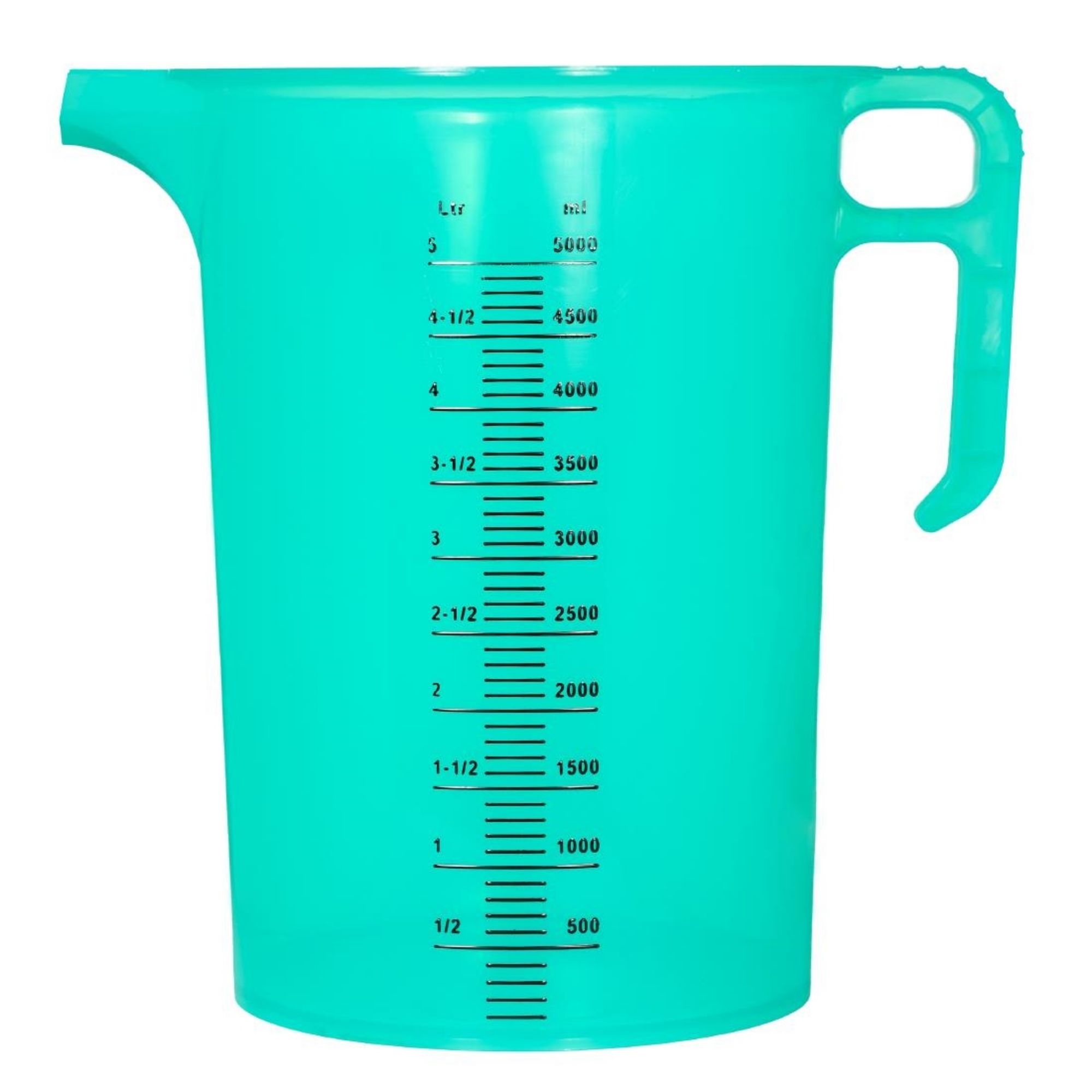 Picture of Pro-Measures Polypropylene Measuring Jug Green 5Ltr - HP865