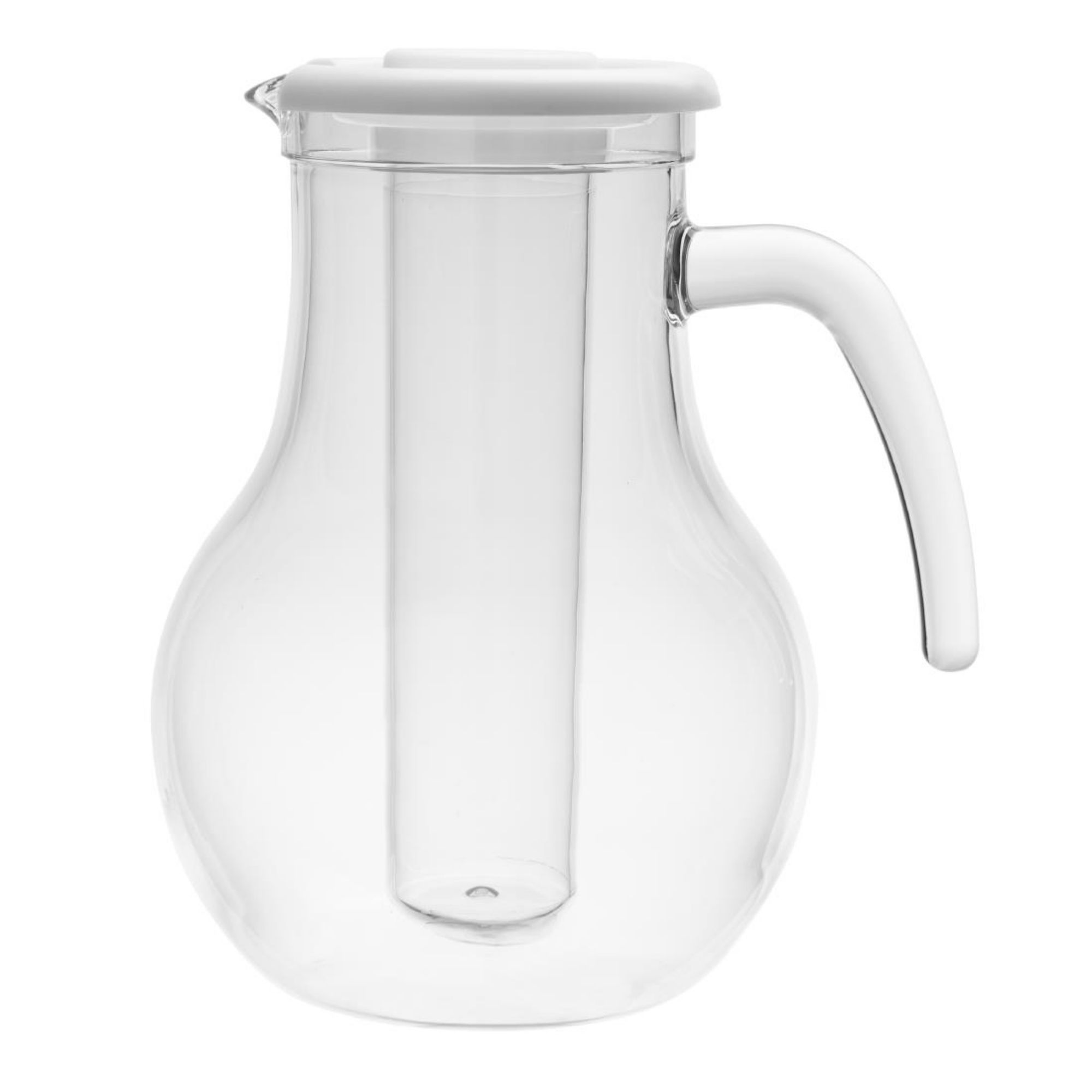 Picture of Olympia Kristallon Jug With Cooling Tube Polycarbonate Plain 1600ml - HC356