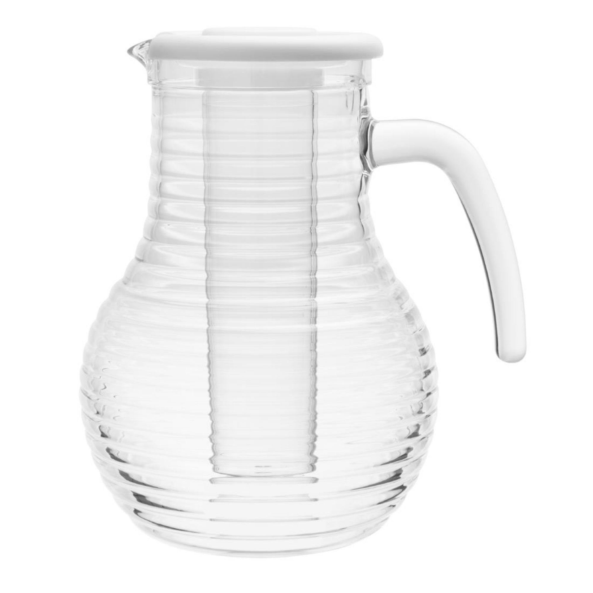 Picture of Olympia Kristallon Jug With Cooling Tube Polycarbonate Ridged 1600ml - HC357